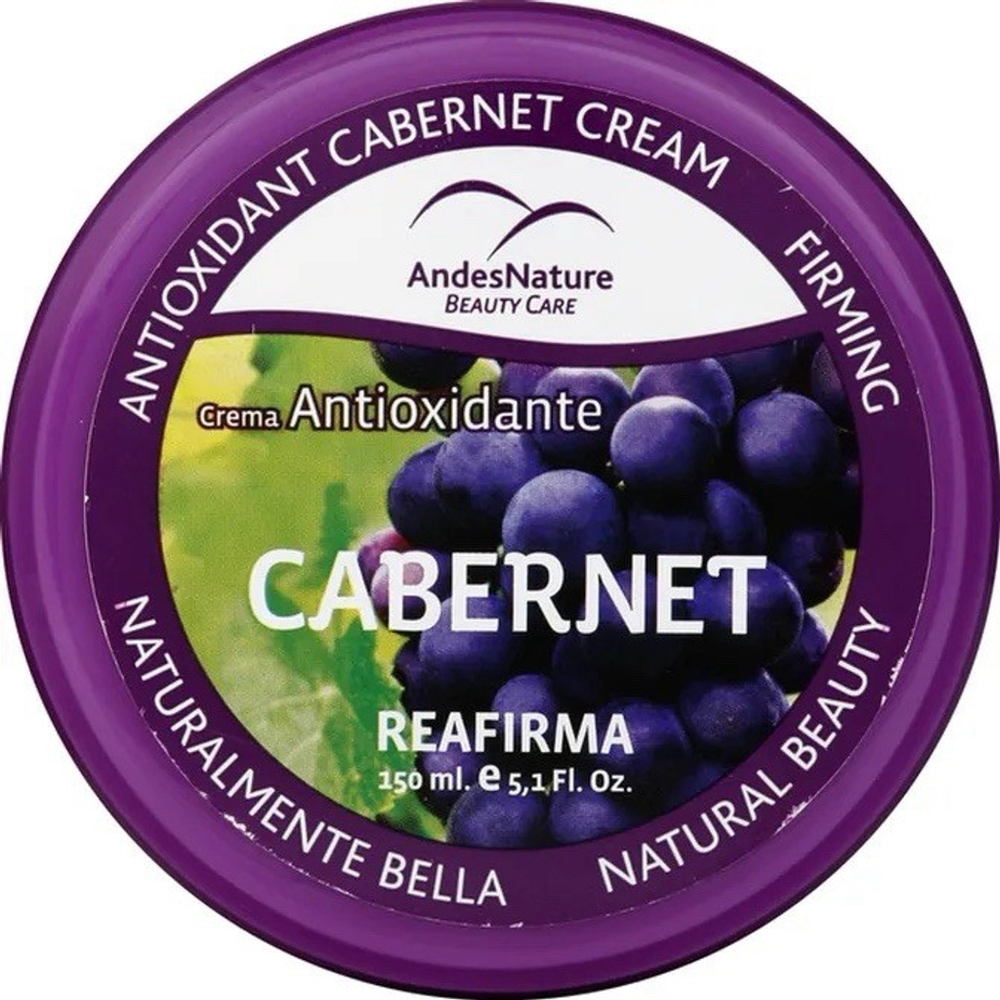Andes Nature Cabernet Antioxidants Face/Skin Firming Cream 5.1 fl oz•3- Pack New